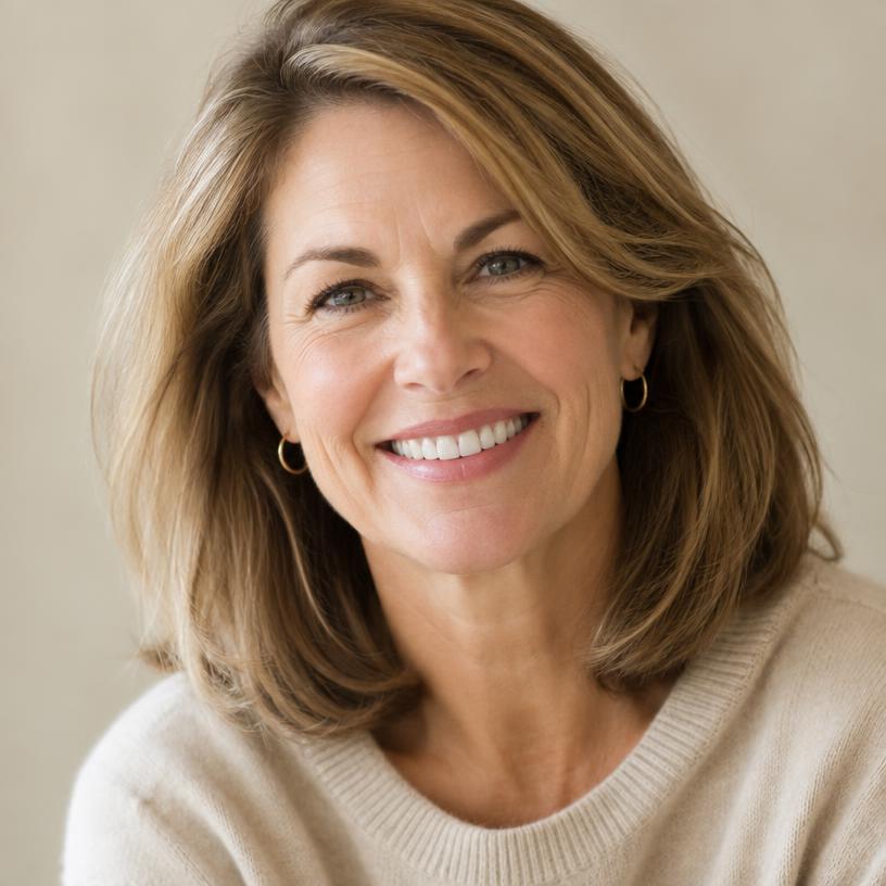 Portrait of Marion C., MyoGlow customer